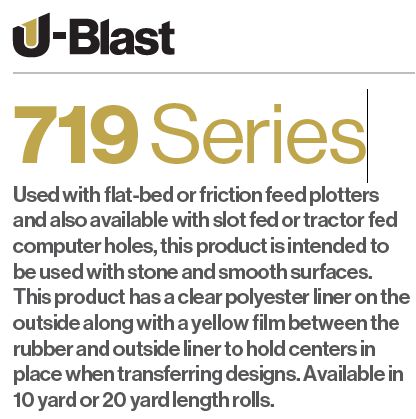 UBlast 719 Tech Sheet