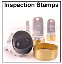 Infinity Stamps, Inc. - Custom Neoprene Inspection Stamp