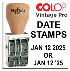 Vintage Pro Date Stamps