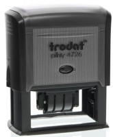 Trodat TR-4726 Adjustable Date Self-Inking Stamp - Worldwide Shipping