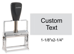 Justrite Plain Self-Inking 41-PL Stamp