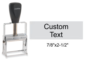 Justrite Plain Self-Inking 33-PL Stamp