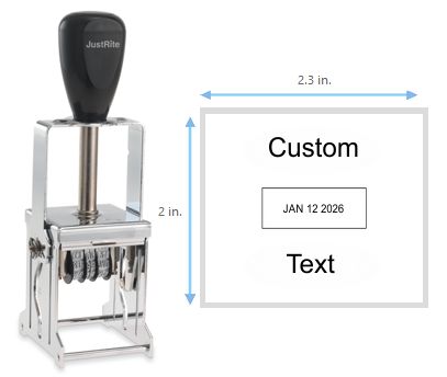 Justrite 92 FB Self-Inking Dater
Self Inking 92FB Dater