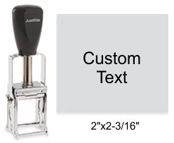 Justrite Plain Self-Inking 104-PL Stamp