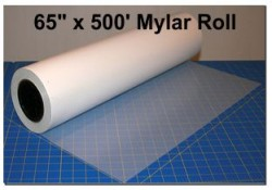 10 mil Blank Mylar Sold by the Foot 12